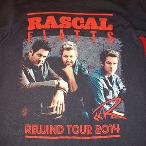 Rascal Flatts 2014 Rewind Tour T-shirt